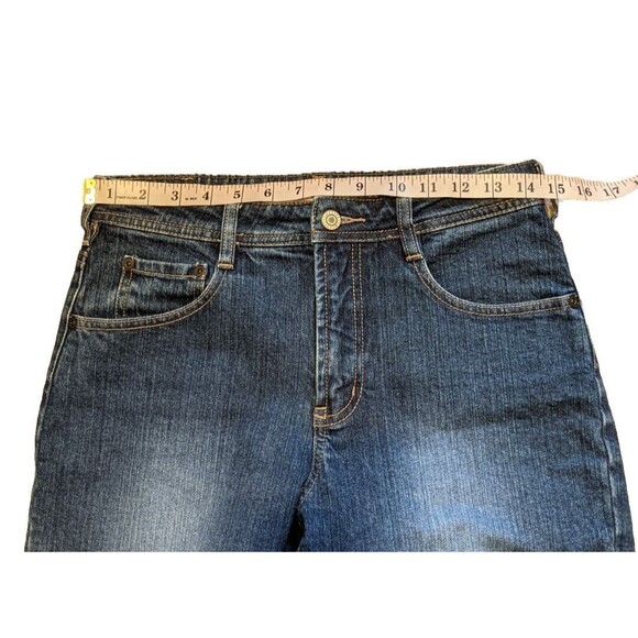 Express Vintage Jean Precision Fit Stretch Fit And Flare Mid Rise Size 7/8 - Picture 3 of 9